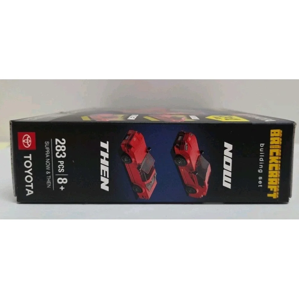 Brickcraft Toyota Supra Now & Then Brick Building Kit 1988-2025 2 In 1‎ oy